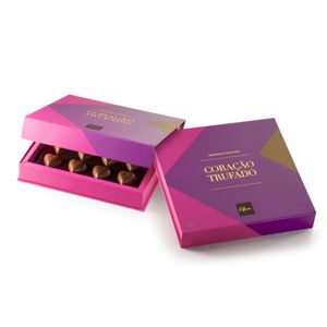 CAIXA CORAÇÃO TRUFADO 210G