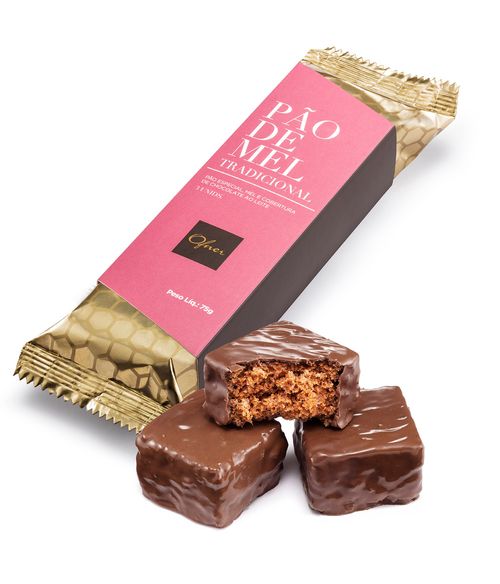 PAO DE MEL TRADICIONAL C/ 3UN 75 G