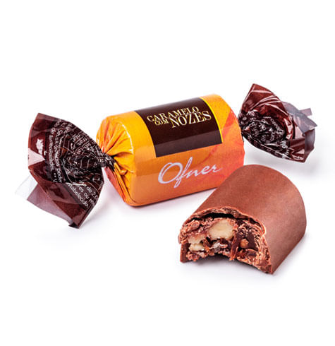 BOMBOM GOLD CARAMELO COM NOZES (UN)