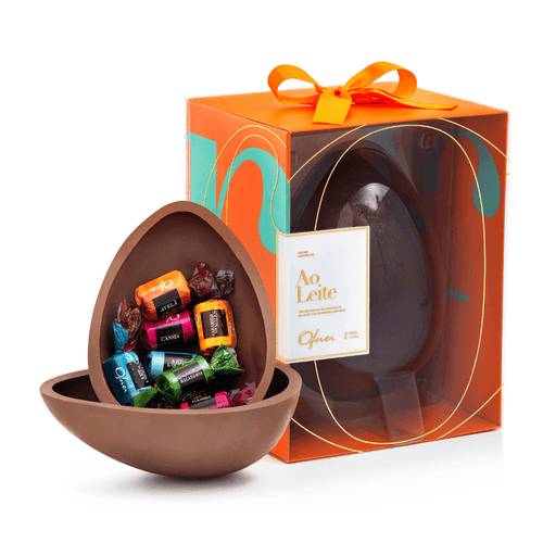 OVO DE PÁSCOA AO LEITE  500G