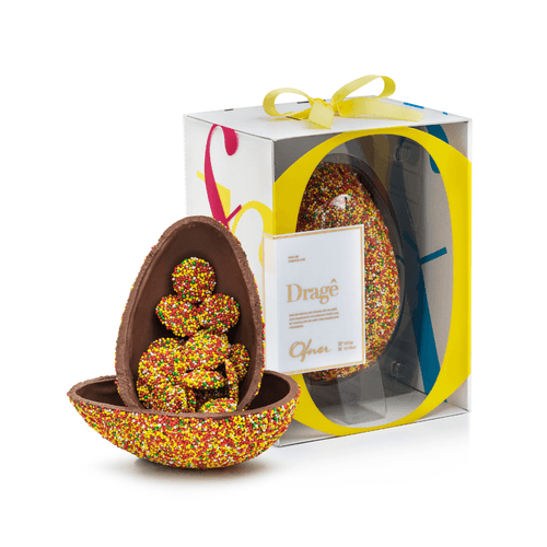 OVO DE PÁSCOA DRAGÊ 300g
