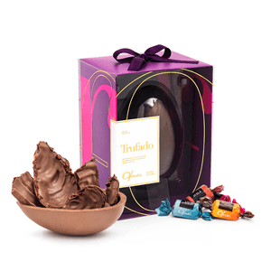 OVO DE CHOCOLATE TRUFADO 300G
