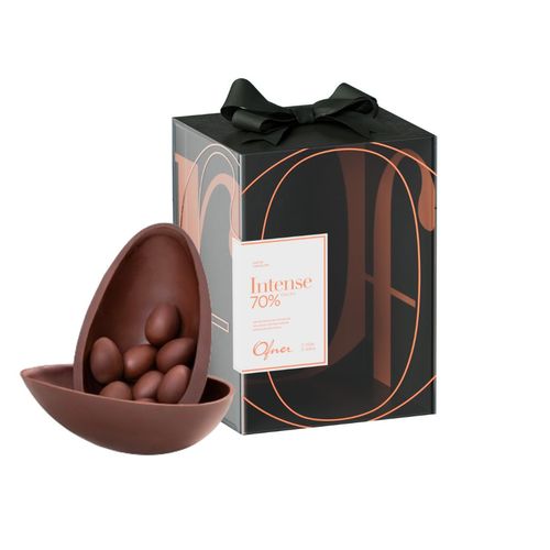 OVO DE PÁSCOA INTENSE 70% CACAU 250g