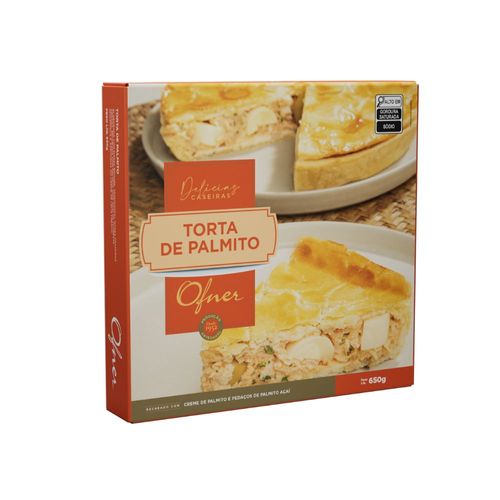 TORTA  DE PALMITO  650G