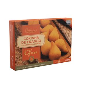 COXINHA DE FRANGO COM REQUEIJÃO 300G - 15 (UN)