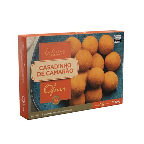 CASADINHO DE CAMARÃO 300G - 15 (UN)