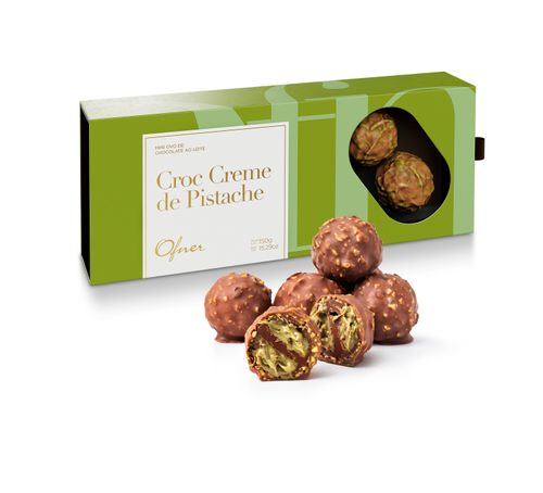 BOMBOM CROC PISTACHE C/4UNI - 75G