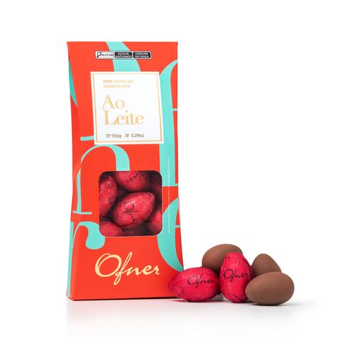 MINI OVOS DE CHOCOLATE AO LEITE 150g
